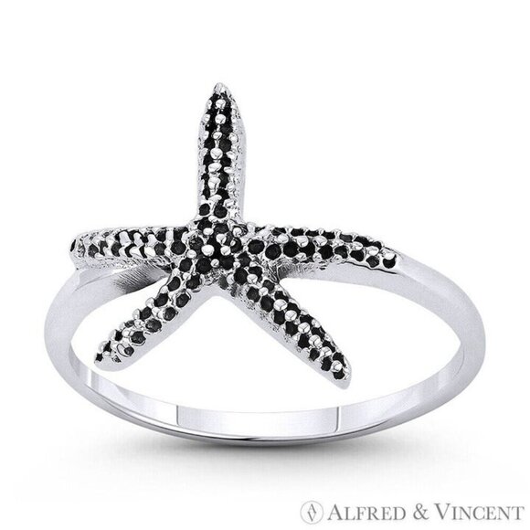Alfred & Vincent | Jewelry | Starfish Animal Spirit Charm Stackable ...